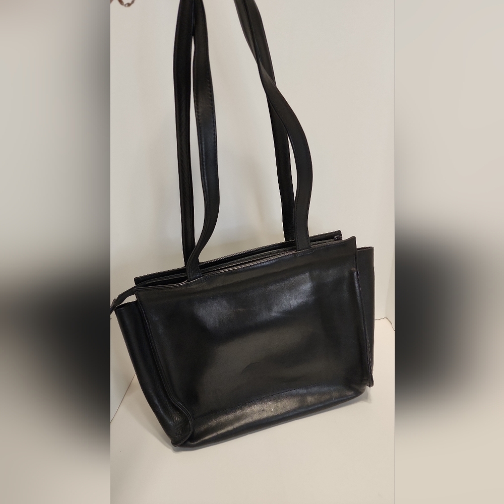 Gorgeous Vintage Village Tannery Leather bag Handbag Purse Sevestet NYC